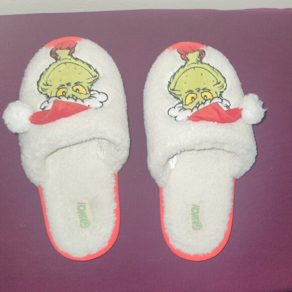 The Grinch House Slippers for Women Size M 7/8 - Picture 6 of 7